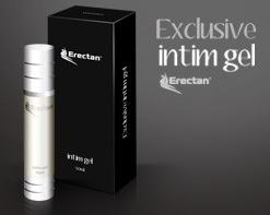 Účinný Erectan intim gel v elegantním balení
